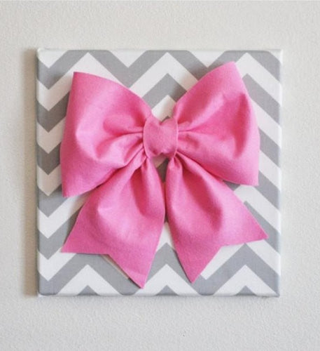 Large Bow Pink Room Decor - Daisy Manor