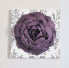 Load image into Gallery viewer, Sugar Plum Rose Wall Canvas
